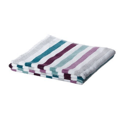 일루일루,BANDSJON towel, lilac, multicolour(40*70), 당일발송