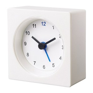 일루일루,VACKIS Alarm clock, white,